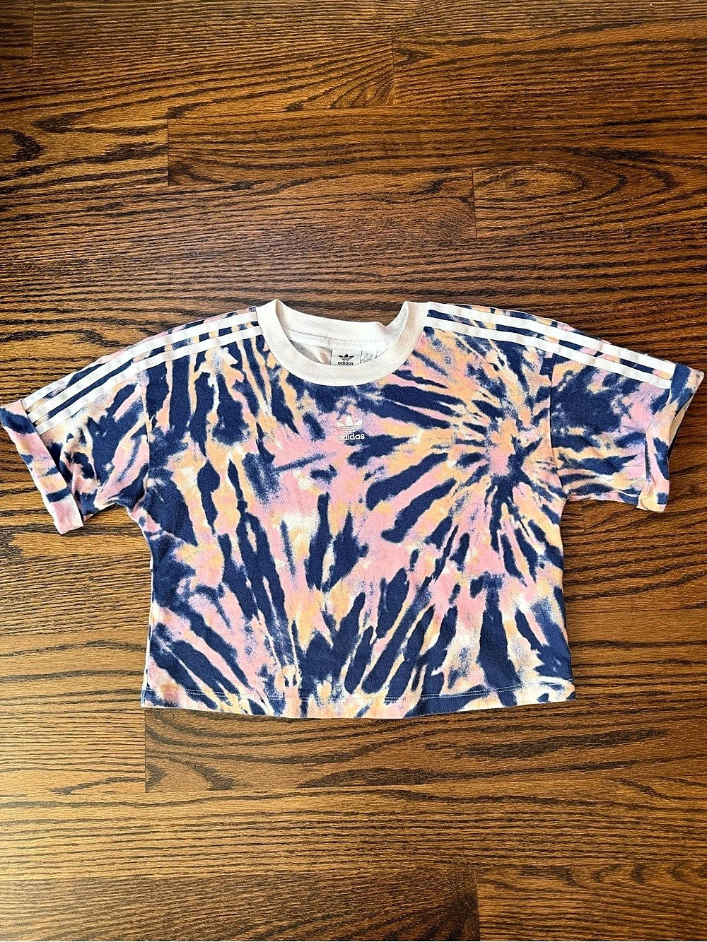 adidas Originals Tie Dye Crop Tee